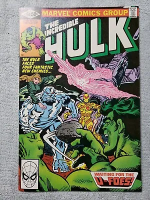 Buy The Incredible HULK #254  First Appearance U-FOES  Marvel 1980     NM     (E999) • 119.92£