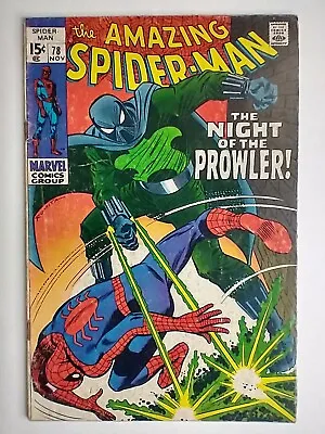 Buy Marvel Comics Amazing Spider-Man #78 1st Appearance Prowler (Hobie Brown) FN/VF • 164.44£
