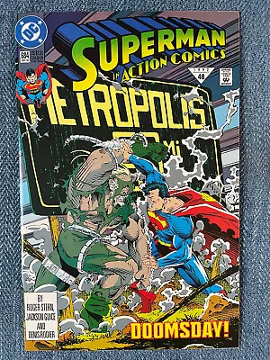 Buy Action Comics #684 DC Comics 1992 VF/NM Superman Doomsday • 18.97£