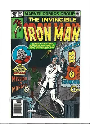 Buy Iron Man #125 (1979) 1st Cover Appearance James Rhodes 3rd Ant-Man In Costume • 19.86£