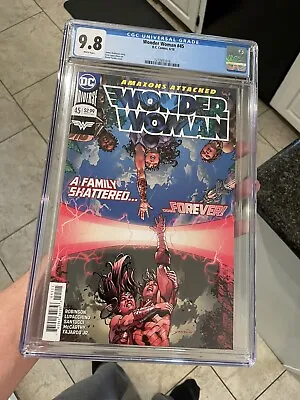Buy WONDER WOMAN #45 CGC 9.8 White Pages FIRST PRINT DC COMICS 2018 AMAZONS ATTACKED • 43.17£