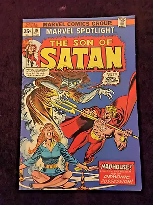 Buy Free P & P; Marvel Spotlight #18 (Oct 1974) Son Of Satan! • 9.99£