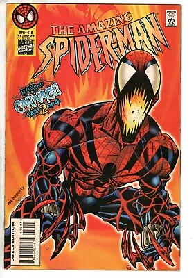 Buy Amazing Spider-Man #410 Featuring Carnage, Near Mint Minus Condition • 36.17£