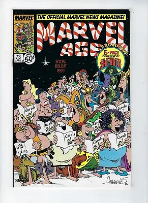 Buy MARVEL AGE # 73 (Official Marvel Newsmagazine, SHE-HULK Preview, APR 1989) NM • 4£