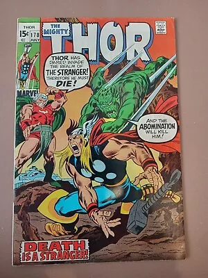 Buy Marvel Silver Age Mighty Thor 5 Issues 178-180, 192, 197  Lee, Adams FN • 75£