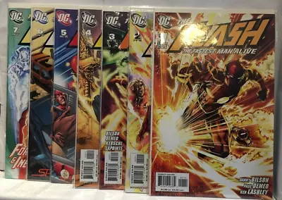 Buy The Flash: The Fastest Man Alive #1-7 Run VF 1st Print DC Comics • 19.99£