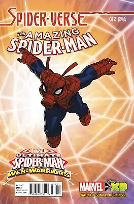 Buy The Amazing Spider-man #12 (2014) Spider-verse Variant Vf/nm Marvel • 8.95£
