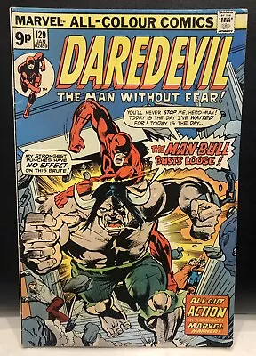 Buy DAREDEVIL #129 Comic Marvel Comics Bronze Age • 9.47£