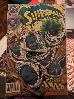 Buy Superman: The Man Of Steel #18 1992  1st Printing!! Newsstand (13% Of Market) • 15.80£