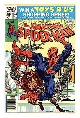 Buy Amazing Spider-Man #209N VG+ 4.5 1980 • 22.13£