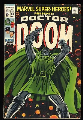 Buy Marvel Super-Heroes #20 VG 4.0 1st Solo Doctor Doom 1st Valeria! Marvel 1969 • 108.02£