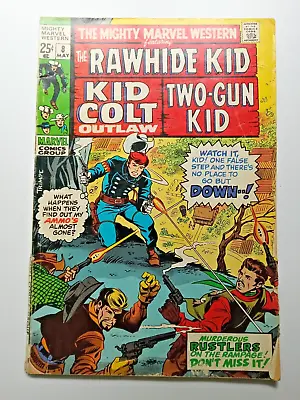 Buy Marvel WESTERN Comics   Mighty Marvel Western #8 Rawhide Kid Kid Colt &2 Gun Kid • 3.15£