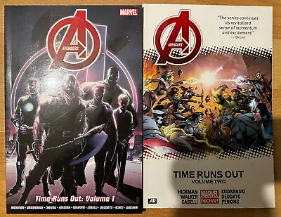 Buy Avengers Time Runs Out 1-2 Paperback TPB Graphic Novel Marvel Comics Hickman • 14.95£
