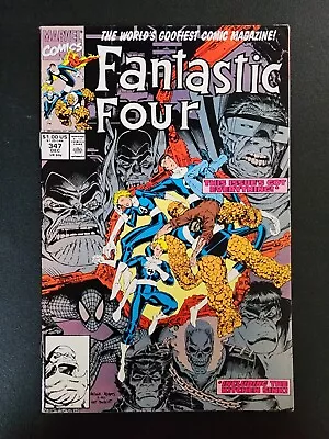 Buy Marvel Comics Fantastic Four #347 Dec 1990 1st App Of New Fatastic Four • 2.37£
