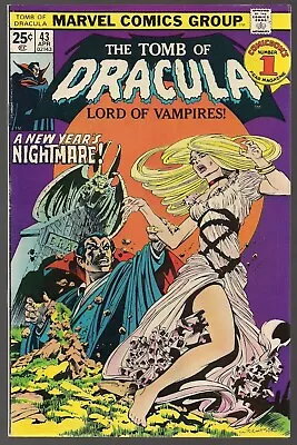 Buy Tomb Of Dracula #43 Marvel 1976  Night-stalker!  Blade Appears Wrightson Cvr Vf+ • 23.98£