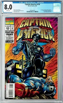 Buy Captain America #428 CGC 8.0 (Jun 1994, Marvel) Diamondback, 1st Americop App. • 32.57£