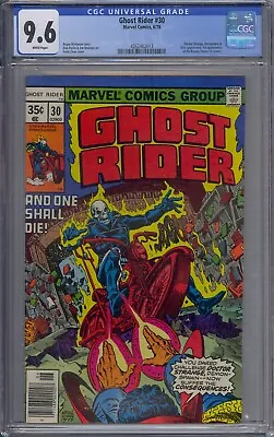 Buy Ghost Rider #30 Cgc 9.6 Doctor Strange Dormammu 1st Bounty Hunter White Pages • 109.82£