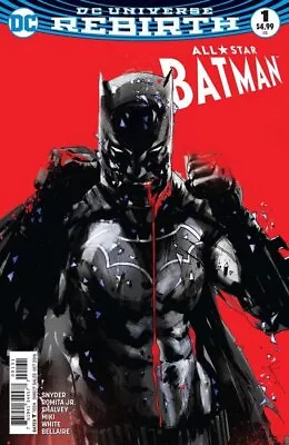 Buy All Star Batman Issue 1 - Jock Variant Cover -  Snyder Rebirth Dc Comics 2016 • 4.95£