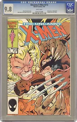 Buy Uncanny X-Men #213 CGC 9.8 1987 0141711008 • 234.54£