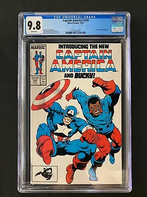 Buy Captain America #334 CGC 9.8 (1987) - Taskmaster App  • 80.34£