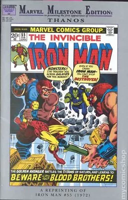 Buy Marvel Milestone Edition Iron Man #55 FN/VF 7.0 1992 Stock Image • 5.36£