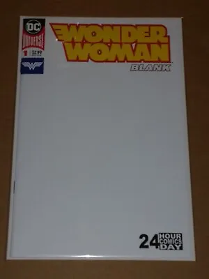 Buy Wonder Woman Blank #1 Variant Nm+ (9.6 Or Better) October 2018 Dc Universe Comic • 6.99£