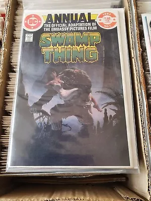 Buy Swamp Thing Annual   #1   1982 • 8£