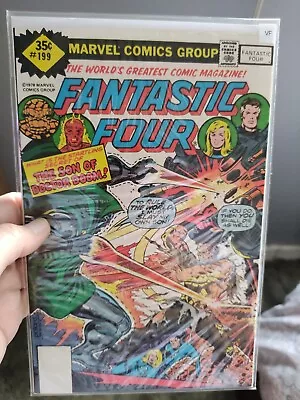 Buy Fantastic Four Issue 199 - 1978 Variant Edition No Upc Code - Marvel Comics • 4£