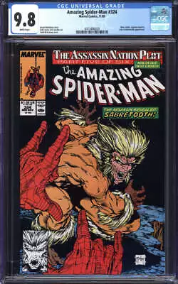 Buy Amazing Spider-man #324 Cgc 9.8 White Pages // Marvel Comics 1989 • 111.21£