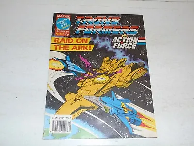 Buy The TRANSFORMERS & ACTION FORCE Comic - No 242 - Date 04/11/1989 - Marvel Comic • 9.99£