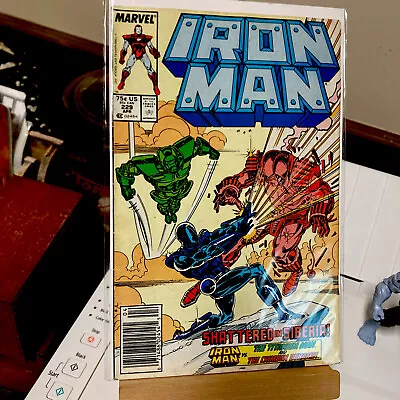 Buy Iron Man #229 (1988, Marvel Comics) Newsstand • 2.40£