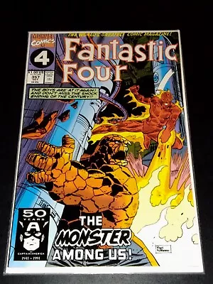 Buy Fantastic Four #357 The Monster Among Us, Marvel Comics 1991 • 4£