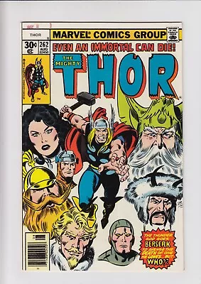 Buy Mighty Thor 262 Marvel 9.0 VF/NM Combine Ship! Buy More & SAVE Bronze • 3.94£