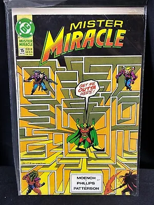 Buy DC Comics Mister Miracle #15 1990 2nd Series Combined Shipping Moench Phillips • 3.91£