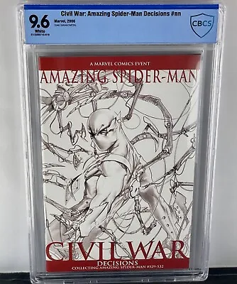Buy Civil War: Amazing Spider-Man Decisions 9.6! Reprints 529-532! Dell'Otto Sketch! • 63.34£