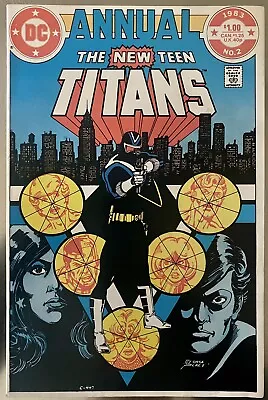 Buy The New Teen Titans Annual #2 - 1st Appearance Of Vigilante (1983) • 5£