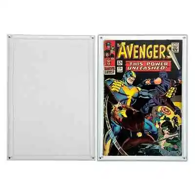 Buy 2x Acrylic Magnetic Display Case For Comic Books - Silver & Early Bronze Age • 34.27£