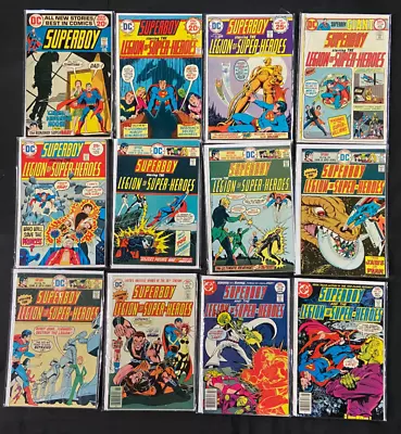 Buy Superboy And The Legion Of Superheroes 12 Comics Lot Fn/vf Or Better Mike Grell • 39.27£