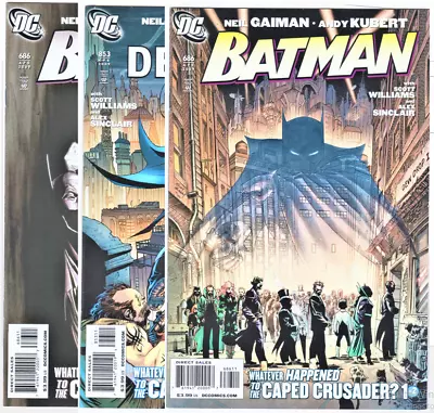 Buy Batman #686 & Detective Comics #853 Whatever Happened To The Caped Crusader • 31.45£