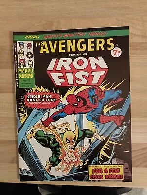 Buy The Avengers #73 - Iron Fist Marvel Comics Group UK 8 February 1975 F/VF 7.0 • 2.50£
