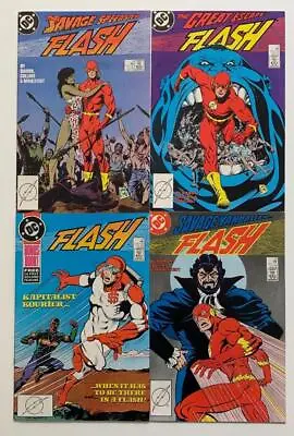 Buy Flash #10 To #13 (DC 1988) 4 X High Grade Issues. • 18.50£