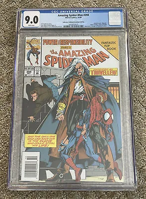 Buy Amazing Spider-Man #394 CGC 9.0 (10/1994) Newsstand Collector’s Edition Flipbook • 51.38£