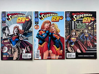 Buy SUPERMAN GEN 13 #1-3 Set - Includes J. Scott Campbell Variant #2 - Wildstorm  • 23.49£