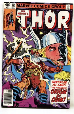 Buy Thor #294--comic Book--1980--Marvel--Origin Of ODIN • 39.58£