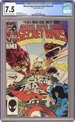 Buy Marvel Super Heroes Secret Wars #9D CGC 7.5 1985 4332527023 • 37.10£