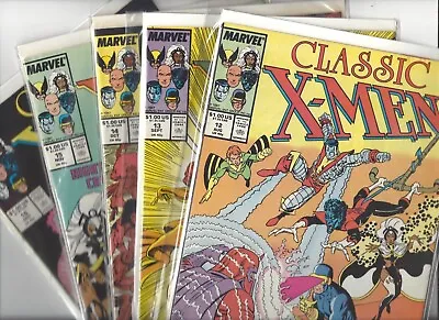Buy Vintage 1987 Classic X-MEN Marvel Comics Bundle Lot Issue #12 #13 #14 #15 #16 • 19.87£