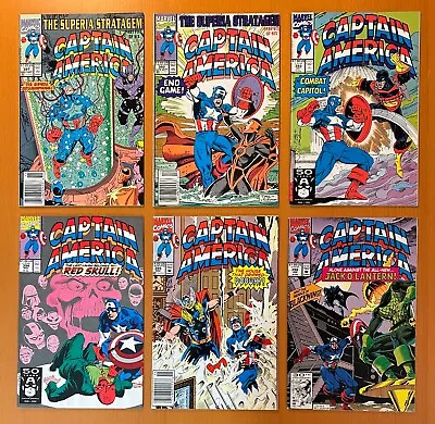 Buy Captain America 14 X Issues Between #391 & 412 (Marvel 1991) 14 X FN & VF Comics • 36.75£
