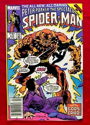 Buy 1986 The Spectacular Spider-Man Issue #111 Newsstand PUMA APP App 80s Key NM WOW • 11.19£
