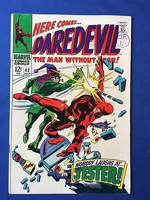 Buy Daredevil #42 VFN- (7.5) MARVEL ( Vol 1 1968) 1st App The Jester (2) • 49£