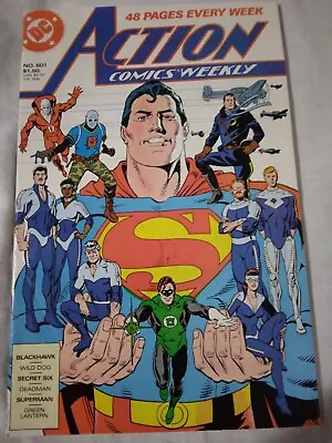 Buy Action Comics Weekly 601 Superman Death Of Katma Tui 1st Secret Six Mockingbird • 1.98£